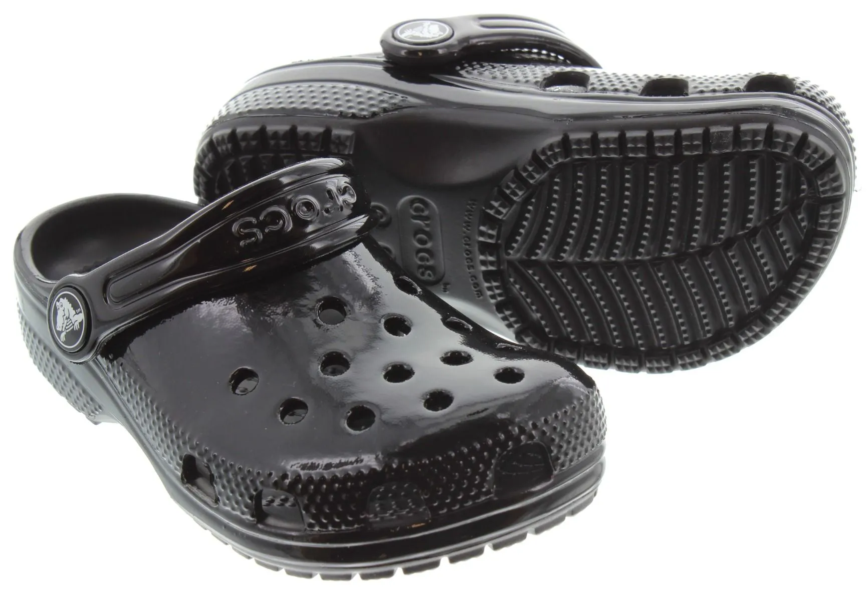 CROCS Kids Shine Clog Crocs In Black