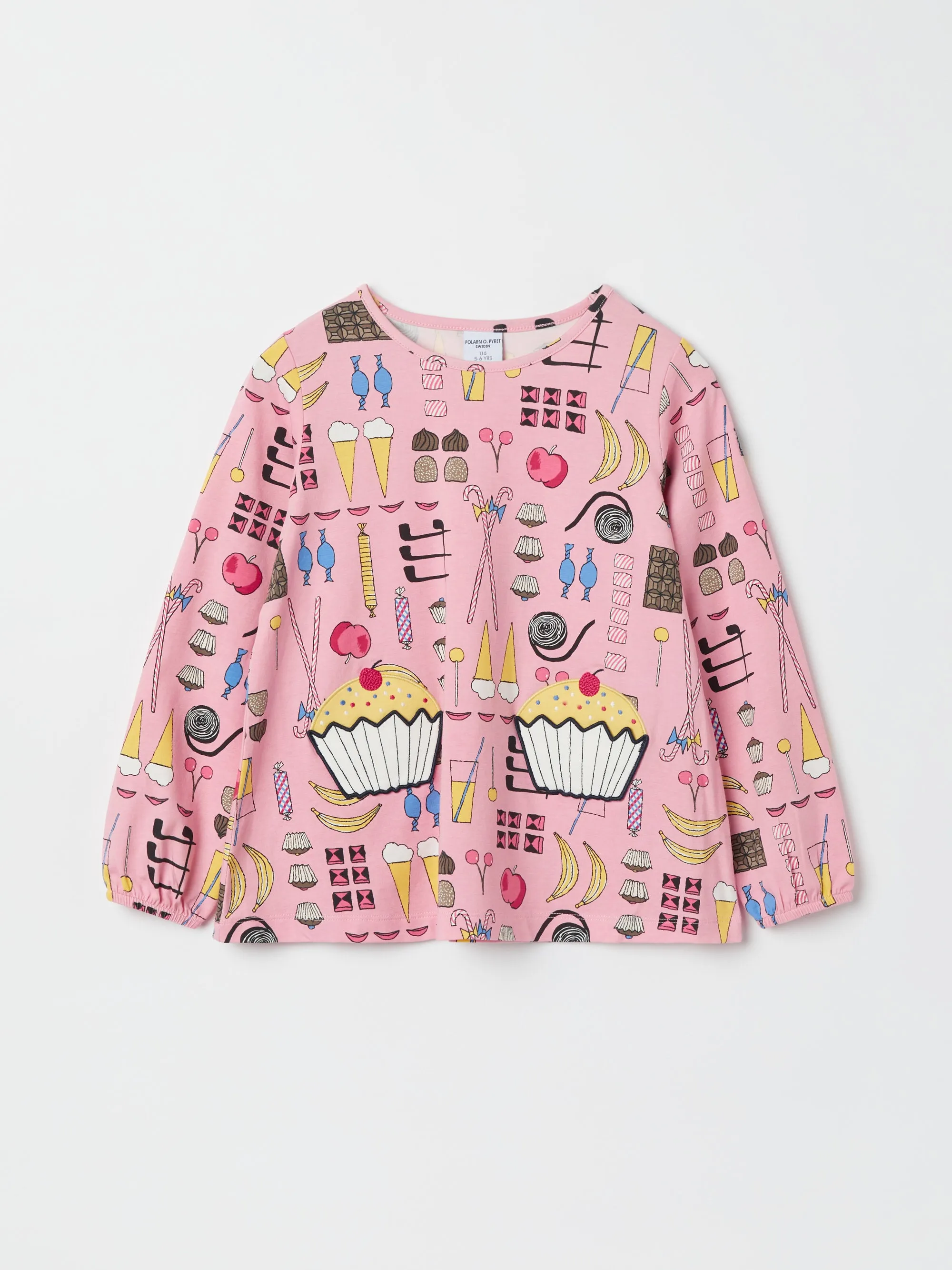 Cup Cake Pockets Kids Top