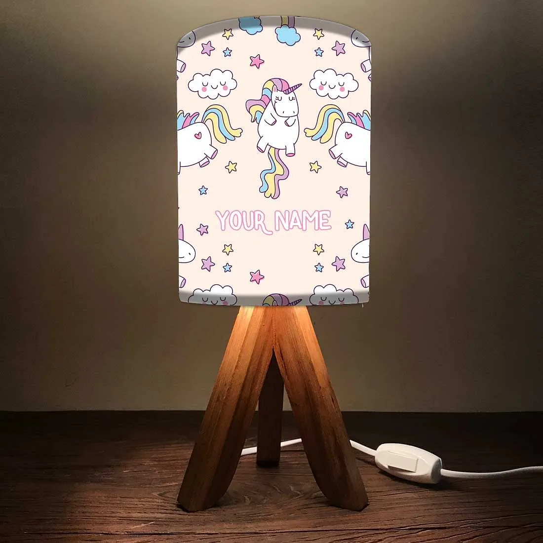 Custom Night Lamp For Kids - Unicorn