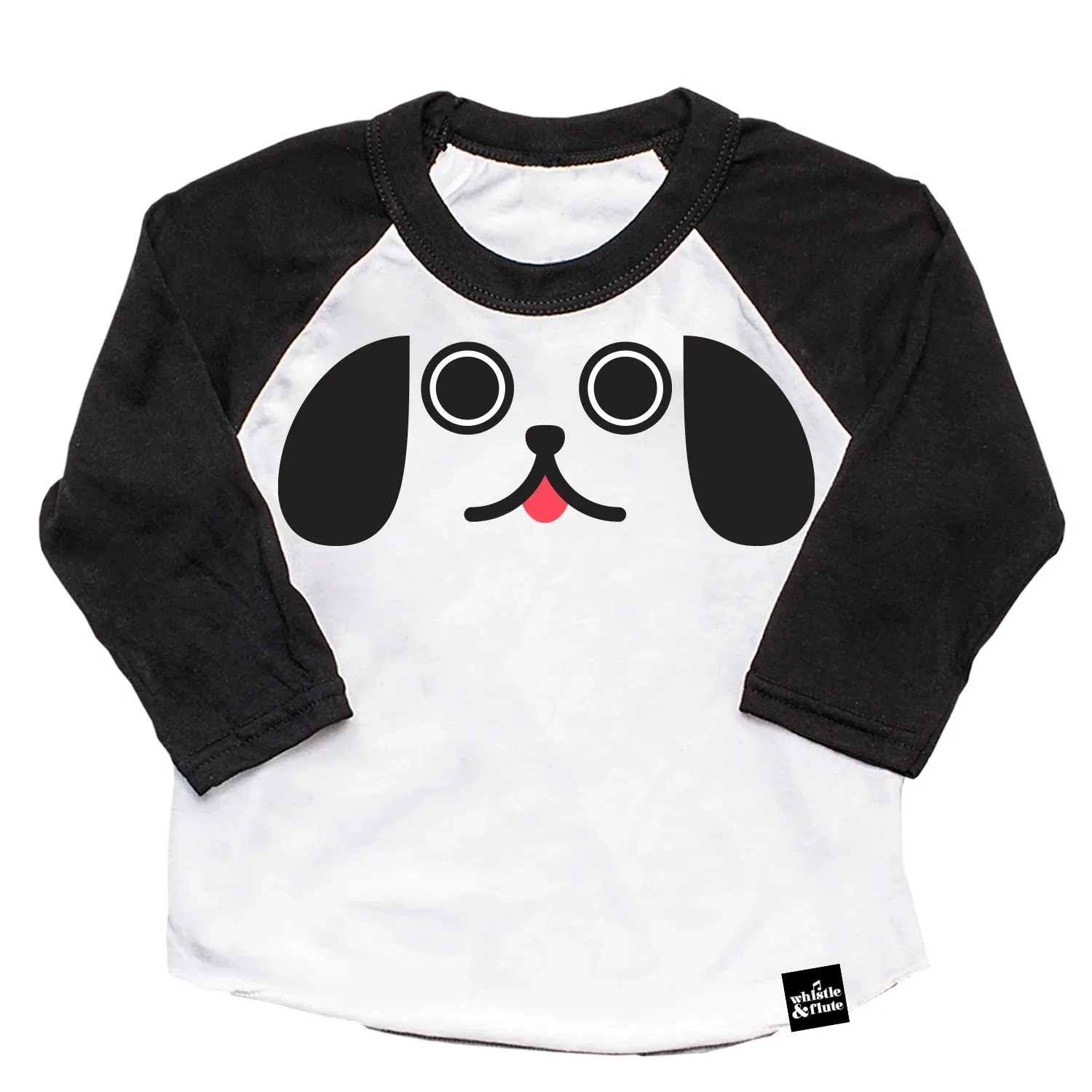 Kawaii Puppy Dog Eyes Baseball Tee