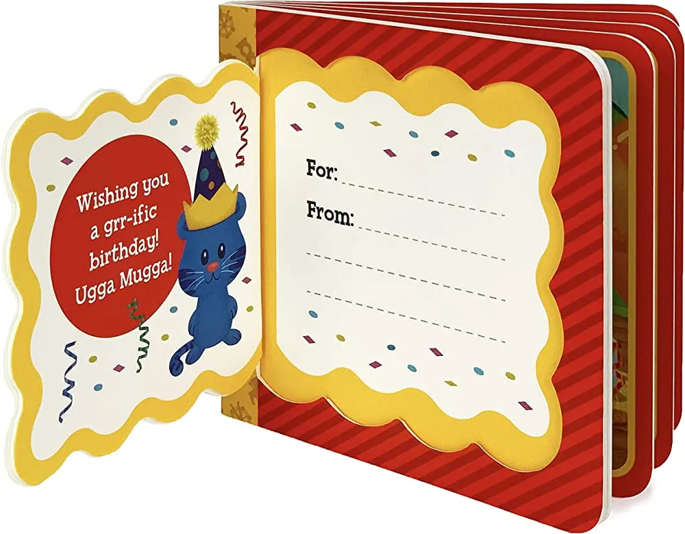 Celebratory Daniel Tiger Card Book