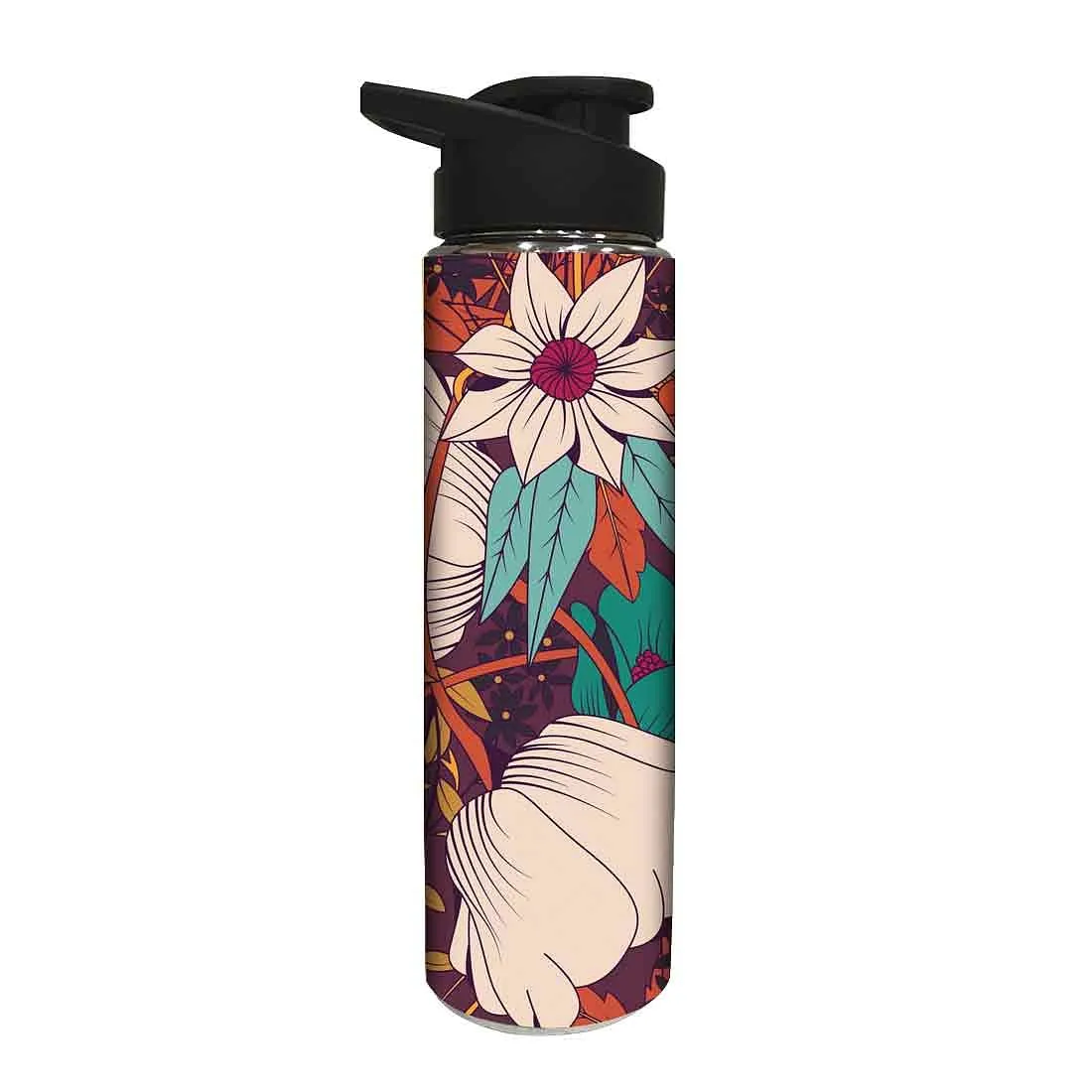 Designer Sipper Bottle for Kids -  Beautiful Floral Design