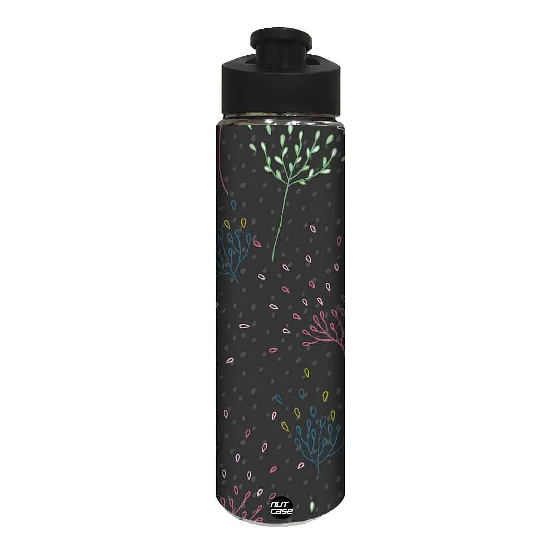 Designer Sipper Bottle for Kids -  Beautiful Green Leaf