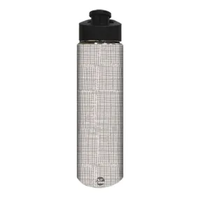 Designer Sipper Bottle for Kids -  Grey Lines