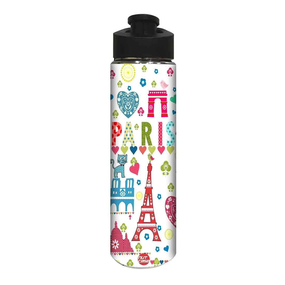 Designer Sipper Bottle for Kids -  Love Paris