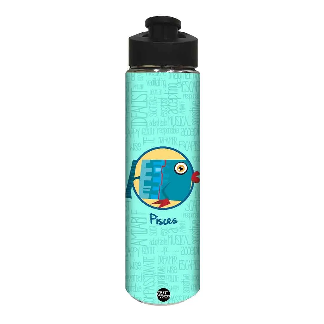 Designer Sipper Bottle for Kids -  Pisces Zodiac Signs