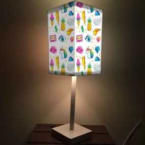 Designers White Table Lamps for Kids Room