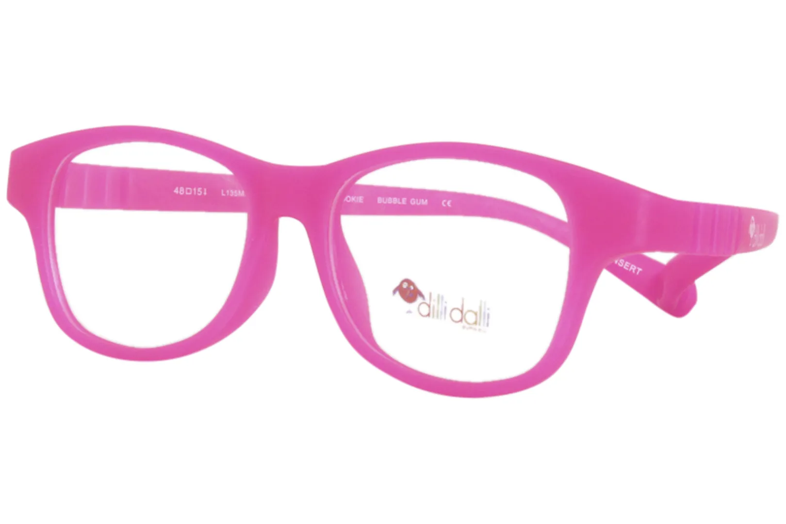 Dilli Dalli Rainbow-Cookie Eyeglasses Youth Kids Bubble Gum Full Rim 44mm