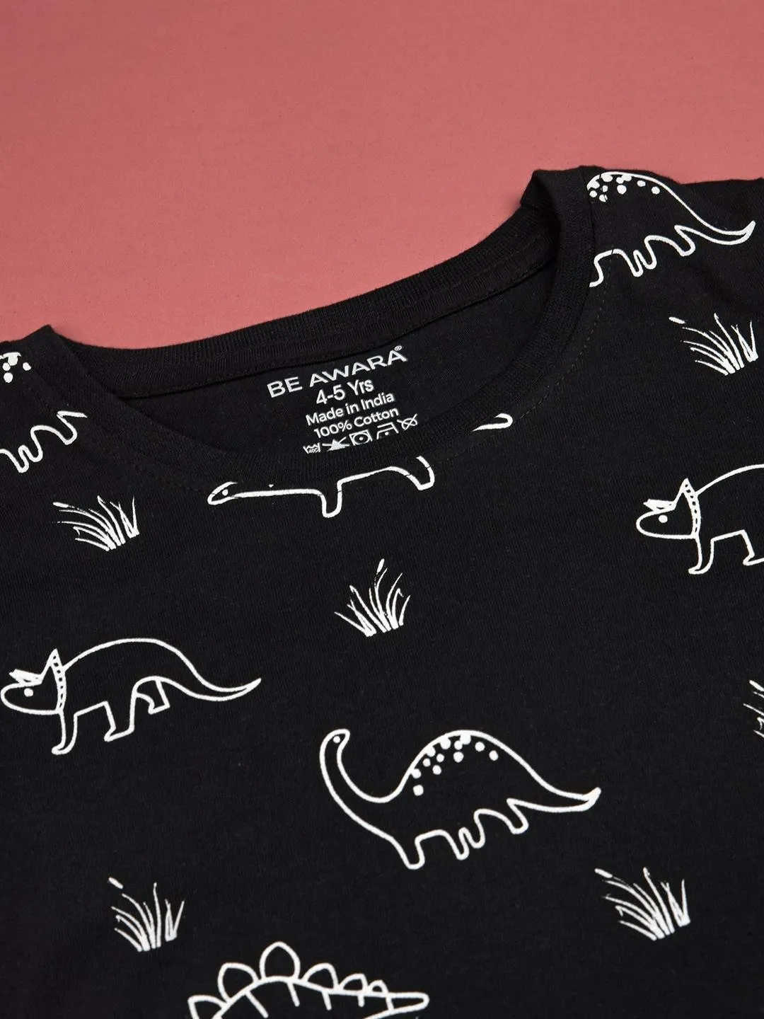 Dino Pattern Kids T-Shirt