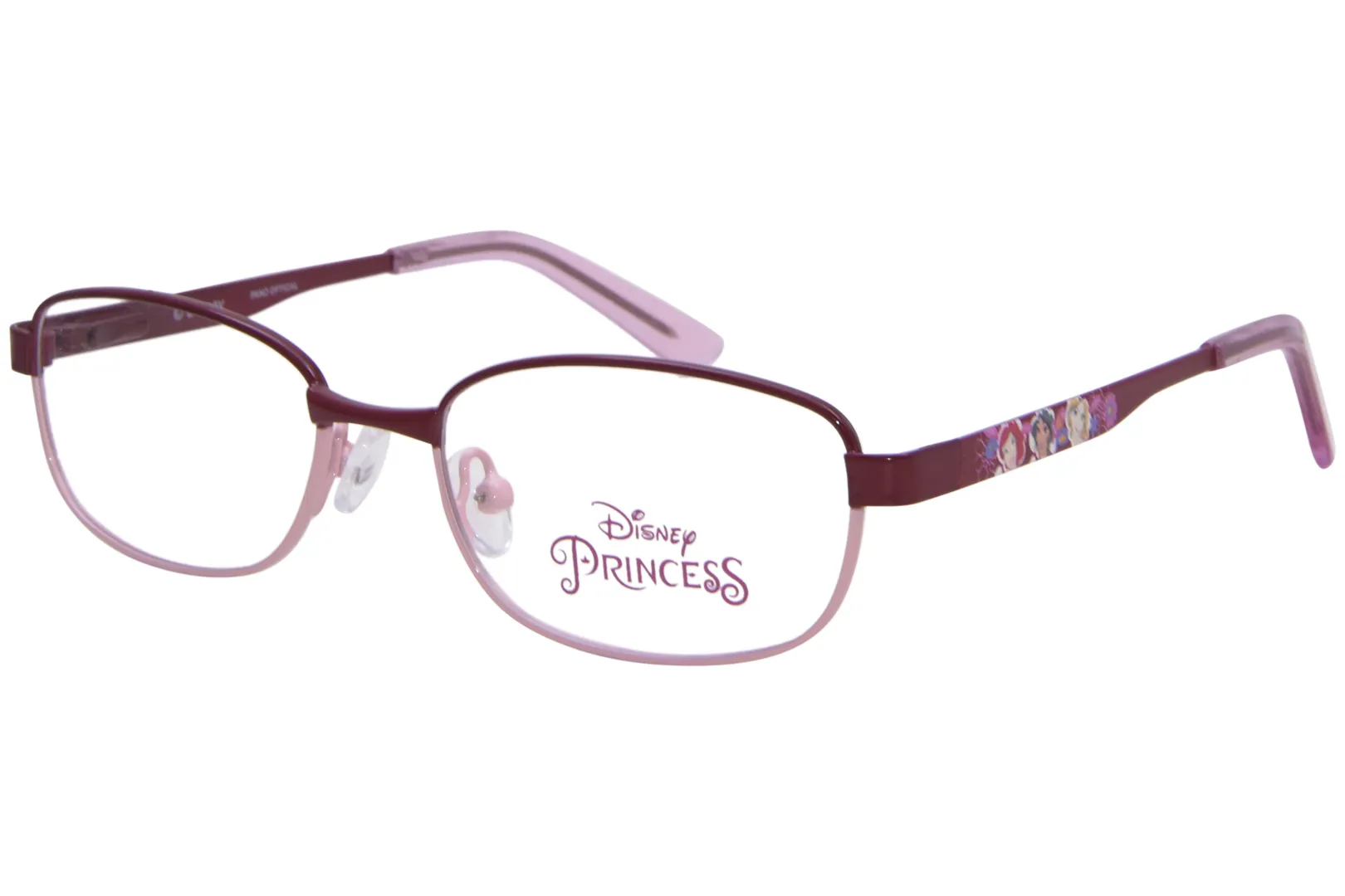 Disney Princesses PRE902 Eyeglasses Youth Kids Girl's Full Rim Oval Shape