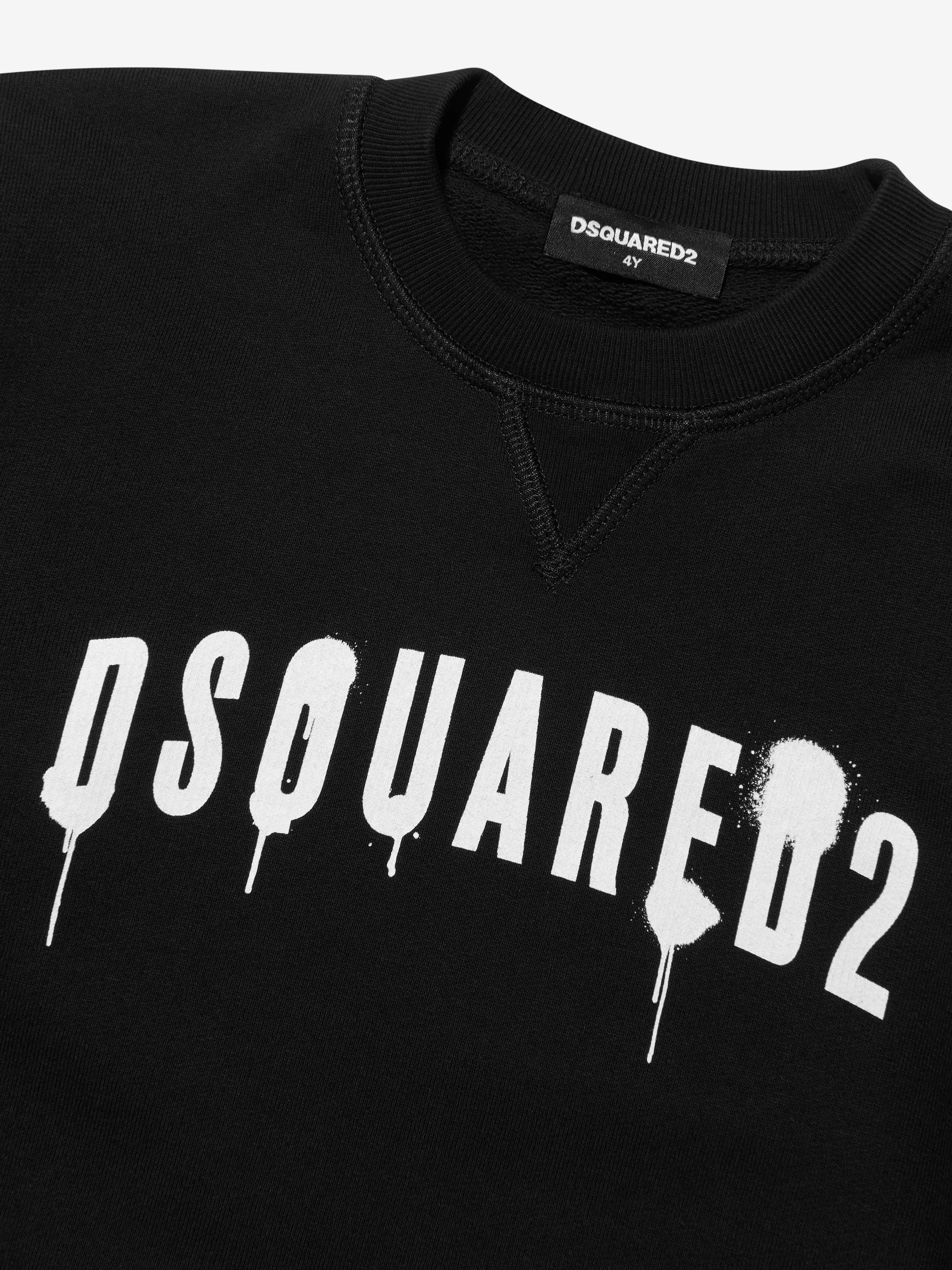 Dsquared2 Children's Drip Logo Sweatshirt