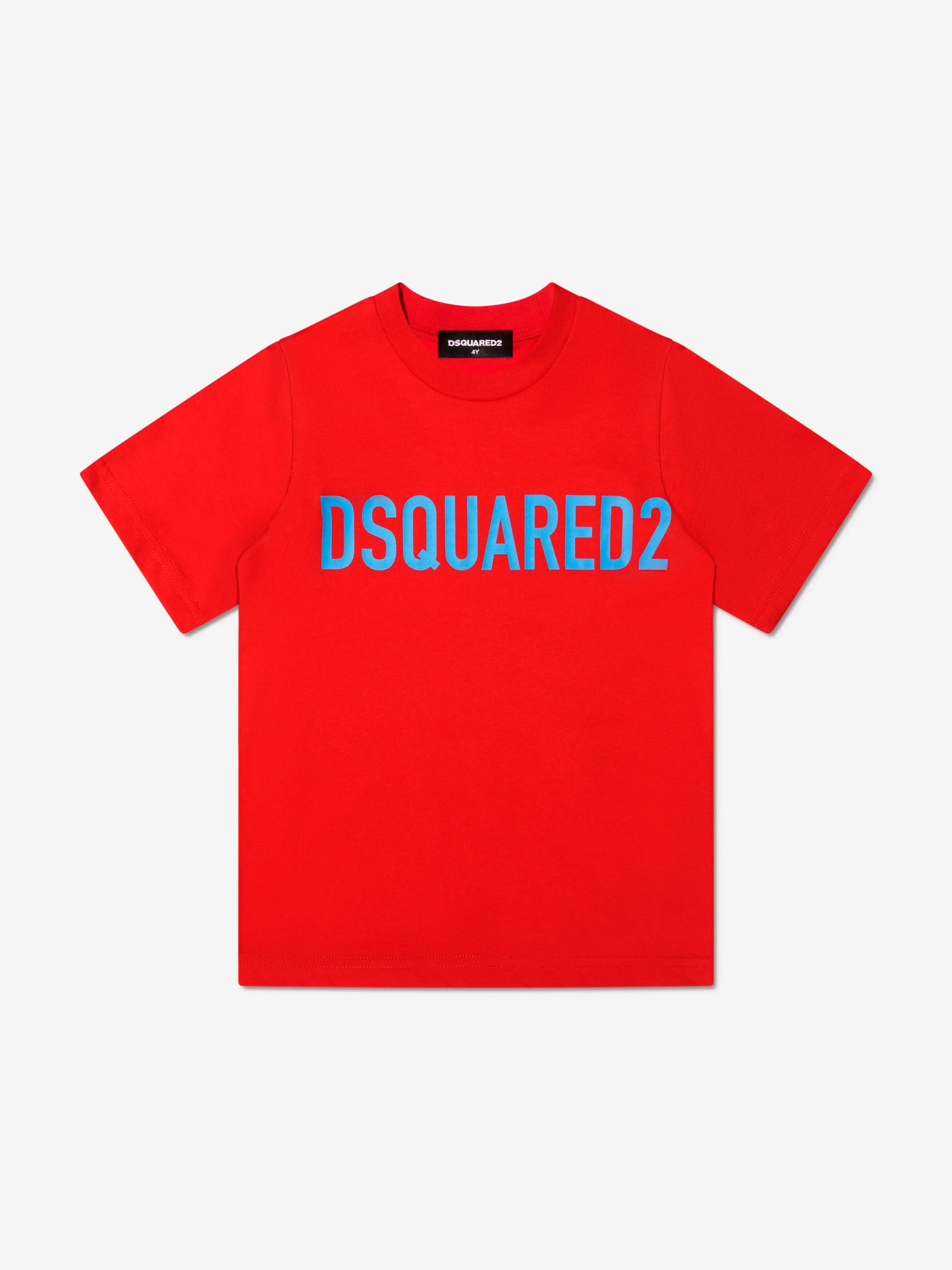 Dsquared2 Kids - Kids Logo T-Shirt In Red | Childsplay Clothing