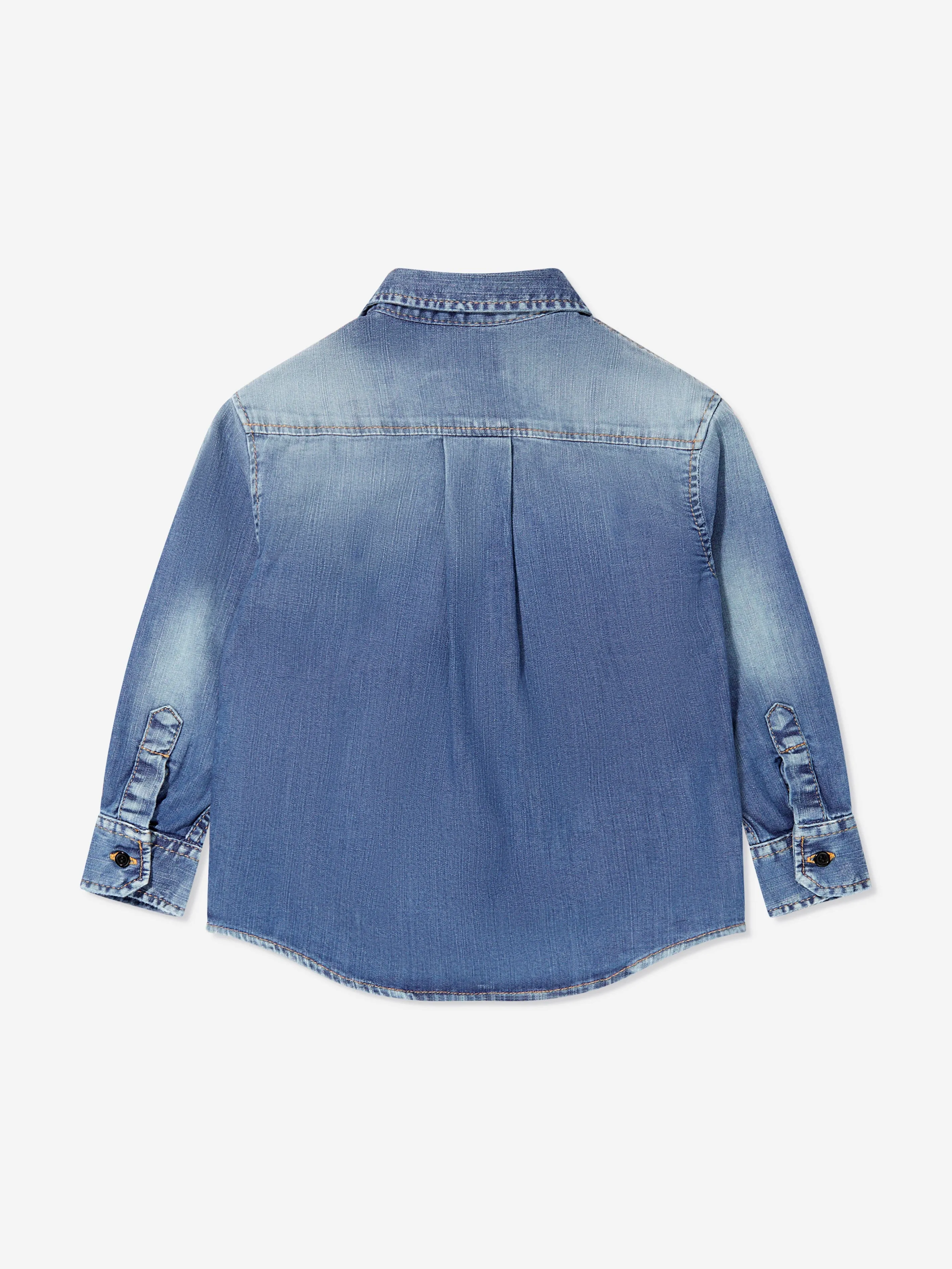 Dsquared2 Kids - Kids Relax Icon Denim Shirt | Childsplay Clothing