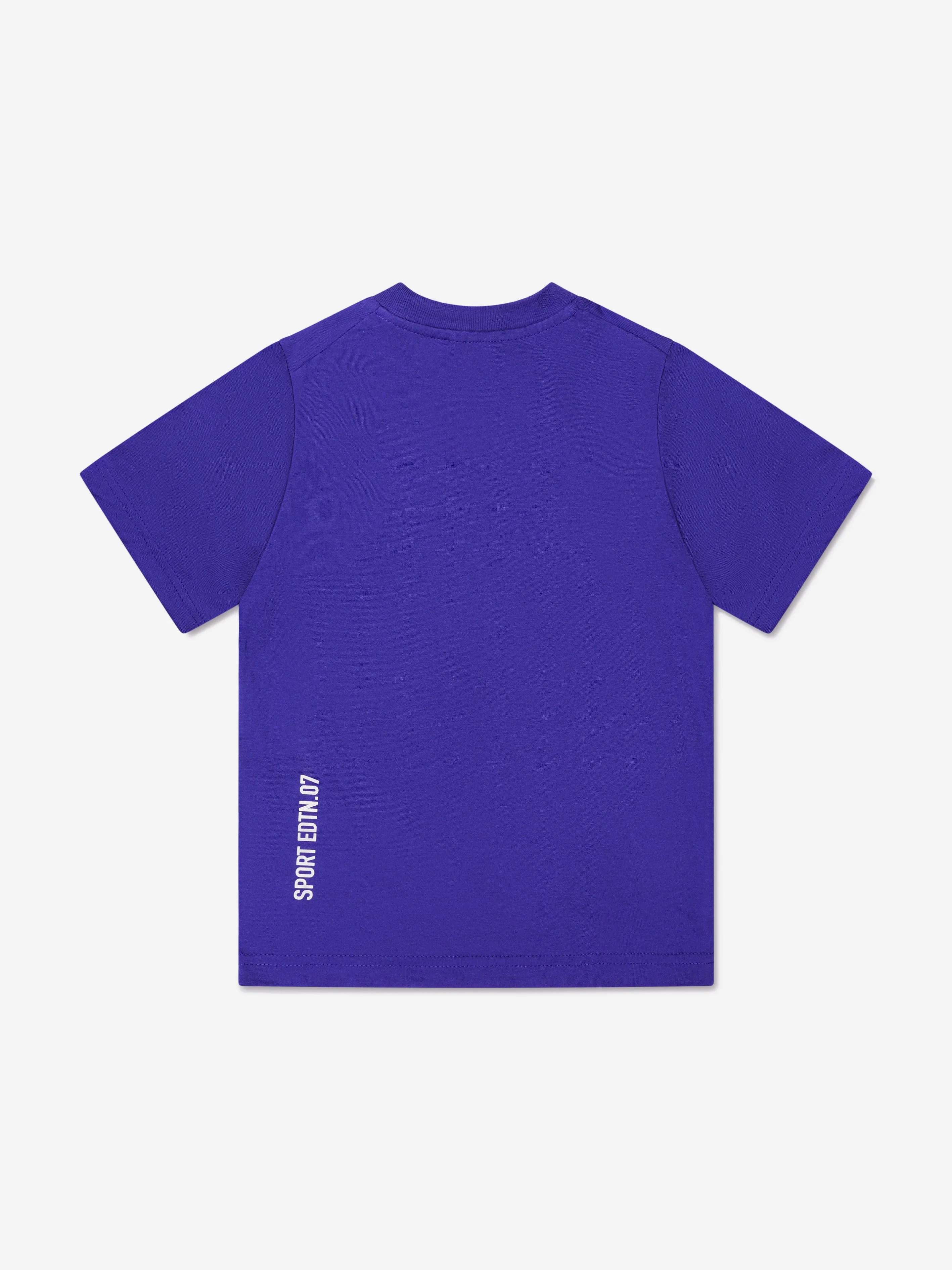 Dsquared2 Kids - Kids Sports Edition.07 T-Shirt In Blue | Childsplay Clothing