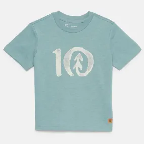 Blue Heather Watercolor Kids T-Shirt