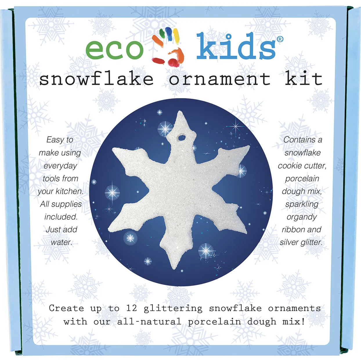 eco-kids Snowflake Ornament Kit