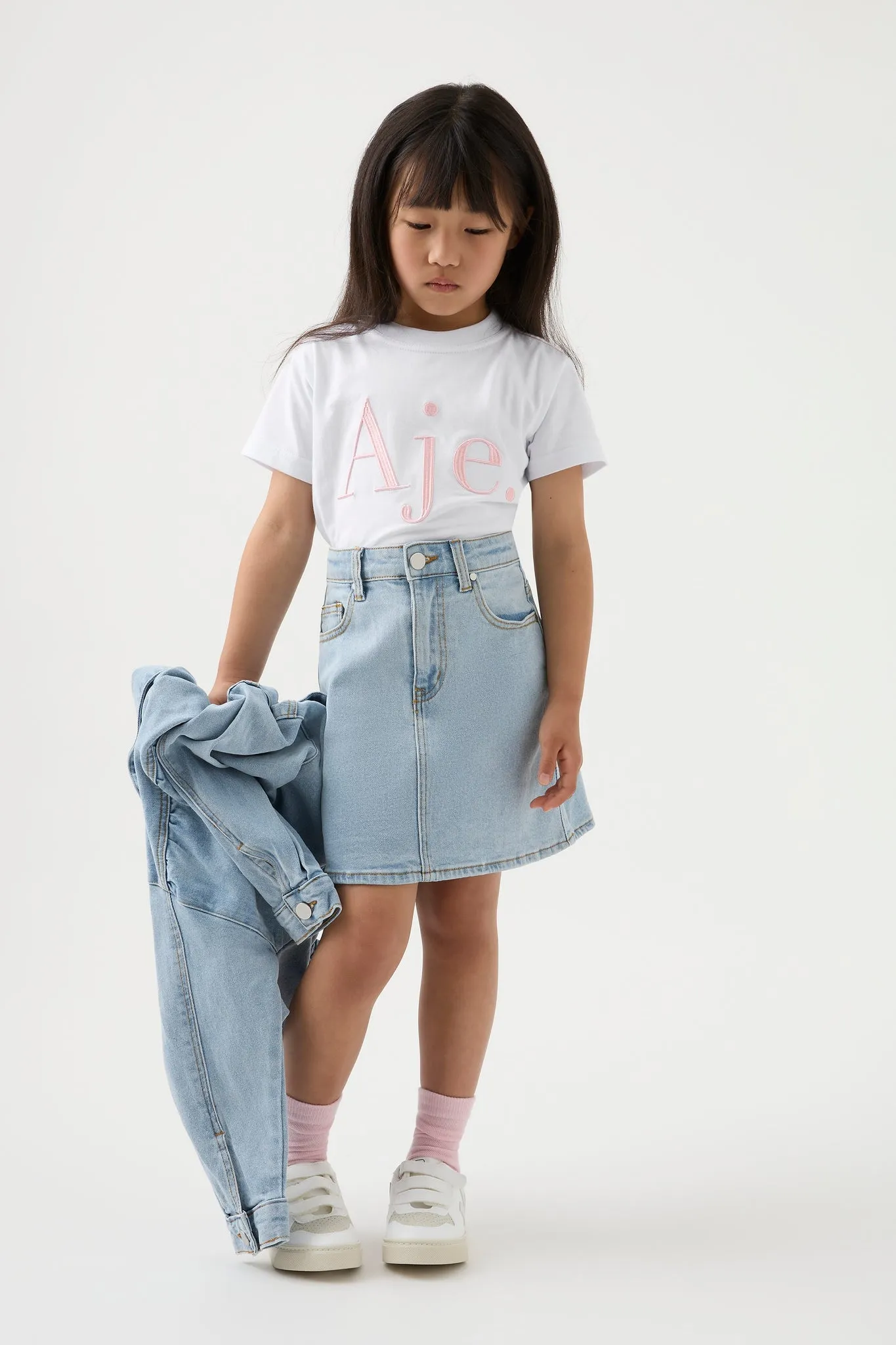 Emma Kids Embroidered Tee