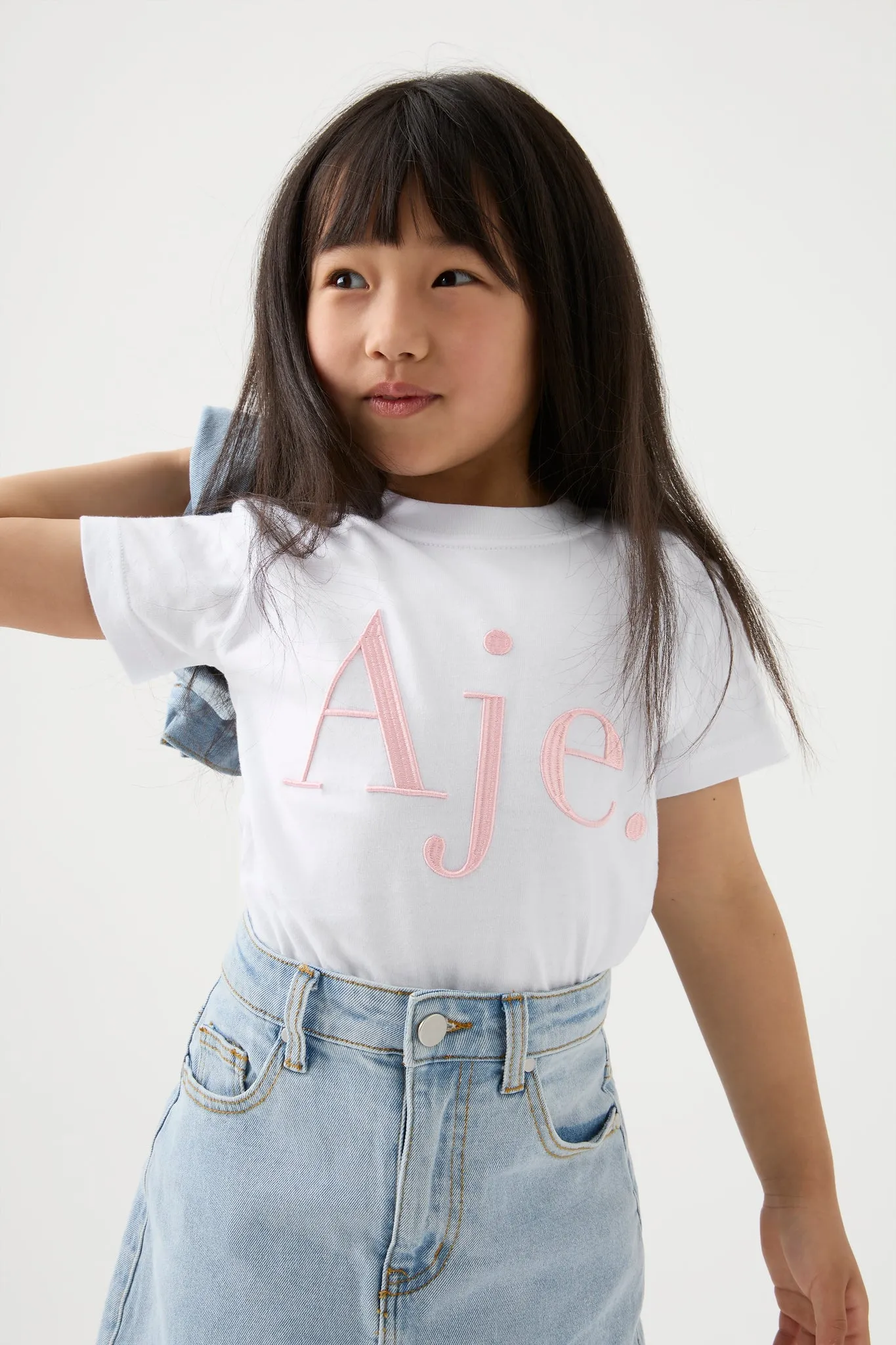 Emma Kids Embroidered Tee