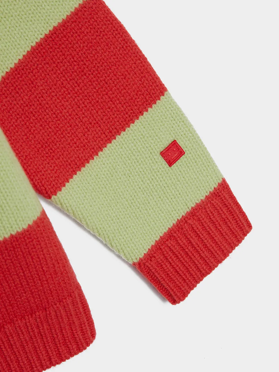 Children's Knit Sweater - Sharp Red