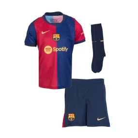 FC Barcelona 24/25 Stadium Home Jersey Kit - Kids