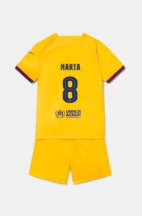 FC Barcelona Younger Kids' 23/24 Fourth Kit - MARTA