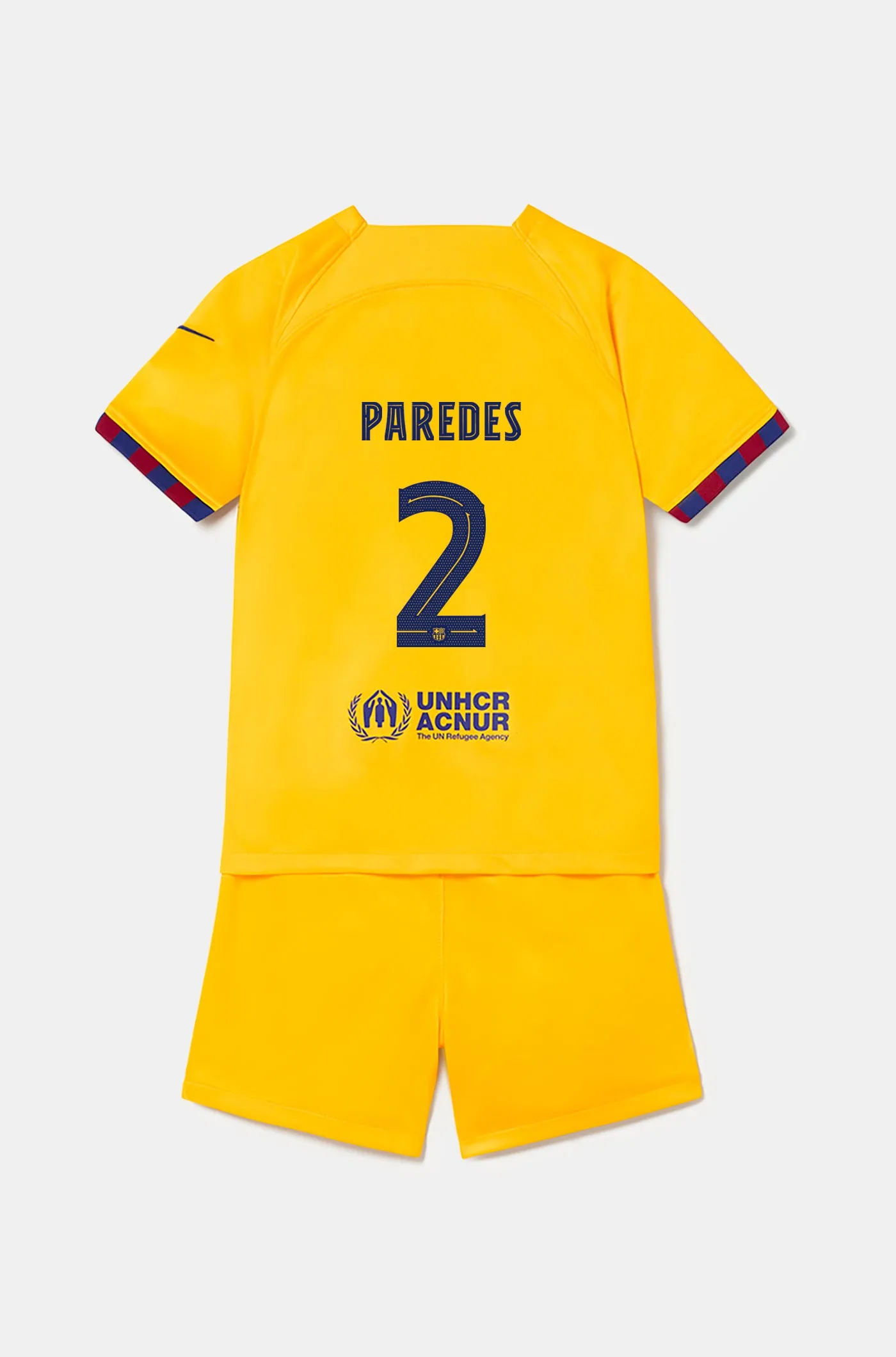 FC Barcelona 23/24 Younger Kids 4th Kit - PAREDES