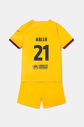 FC Barcelona fourth Kit 23/24 Younger Kids WALSH