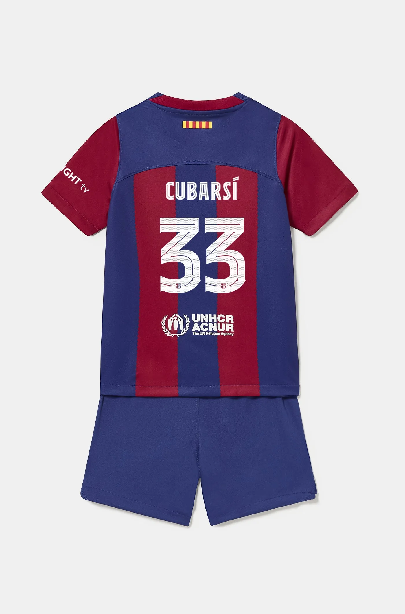 FC Barcelona Home Kit 23/24 for Younger Kids - CUBARS Edition