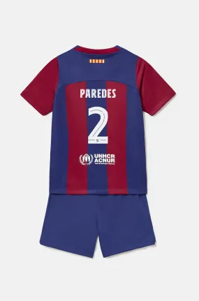 FC Barcelona Home Kit 23/24 – Kids Edition - PAREDES