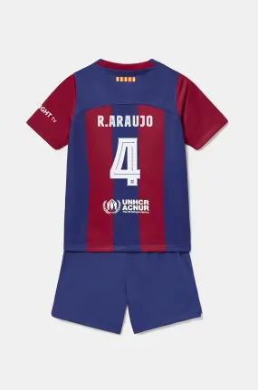 Youth FC Barcelona R. ARAUJO Home Kit