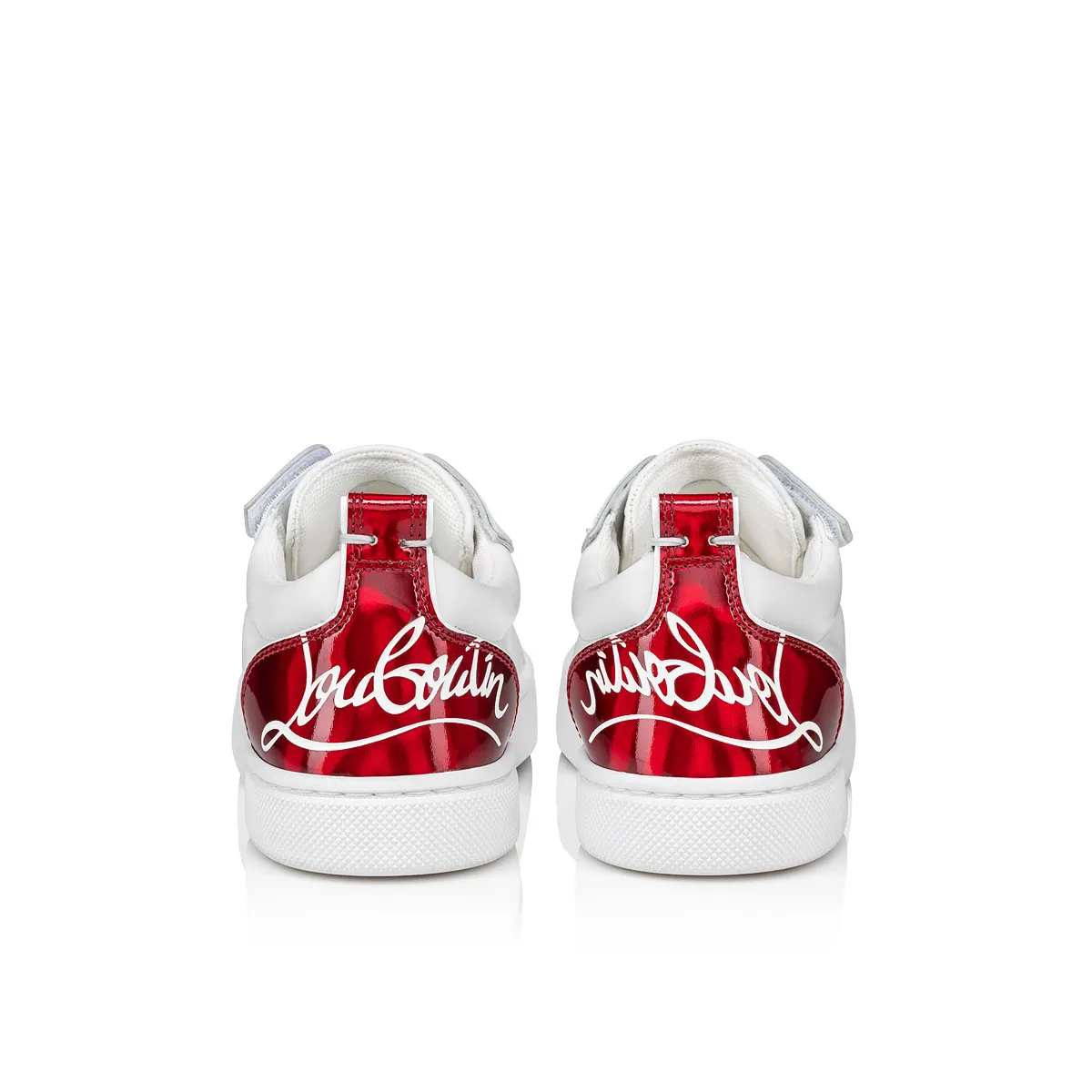 Funnyto Sneakers - Calf leather and patent calf leather Psychic - Loubi - Kids