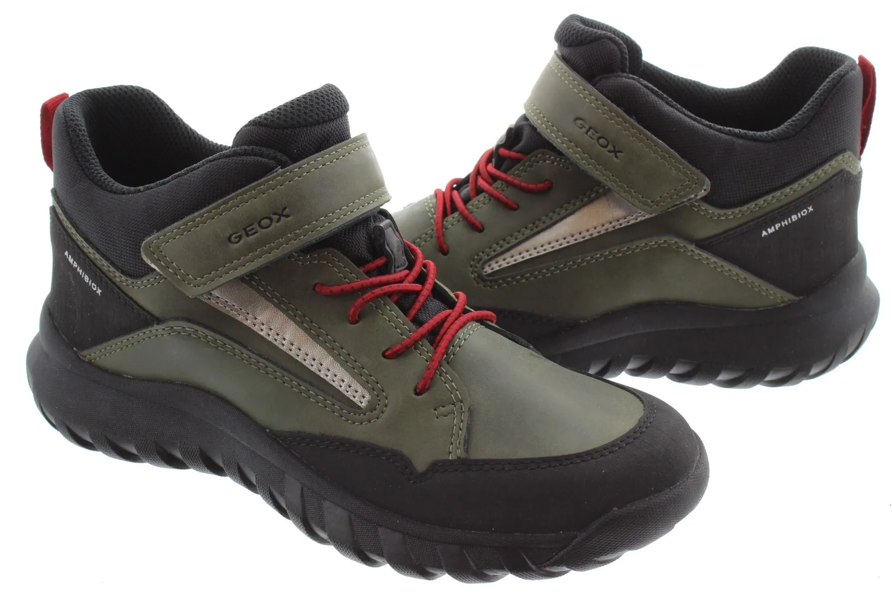 GEOX Kids Simbyos Waterproof In Green