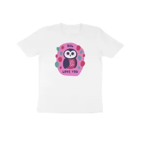 Girls' Printed Cotton T-Shirt