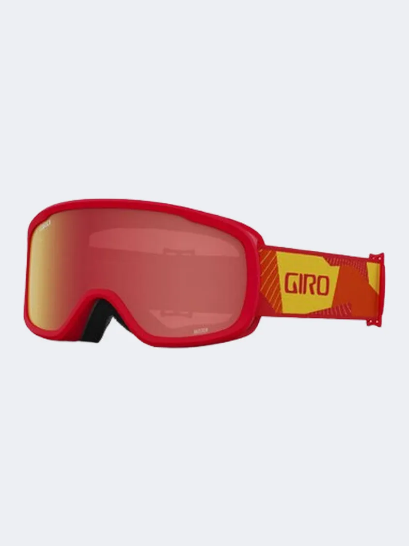 Giro Buster Kids Skiing Goggles Red Geo Camo/Amber