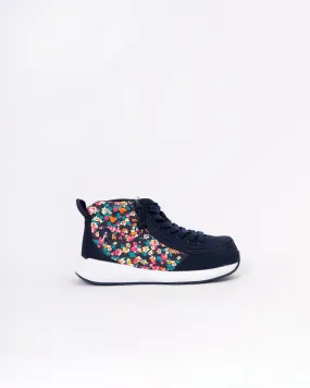 Goat High Top (Kids) - Navy Floral