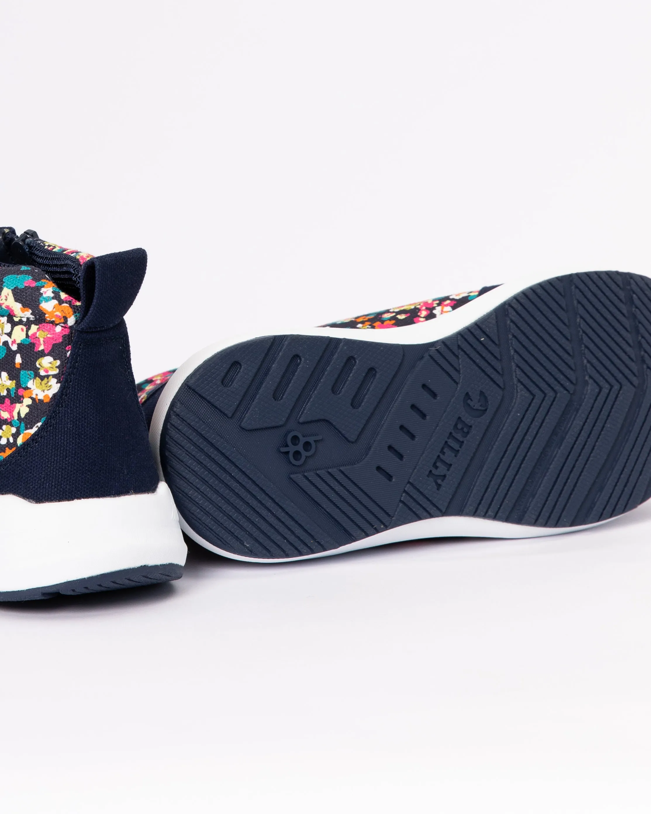 Goat High Top (Kids) - Navy Floral