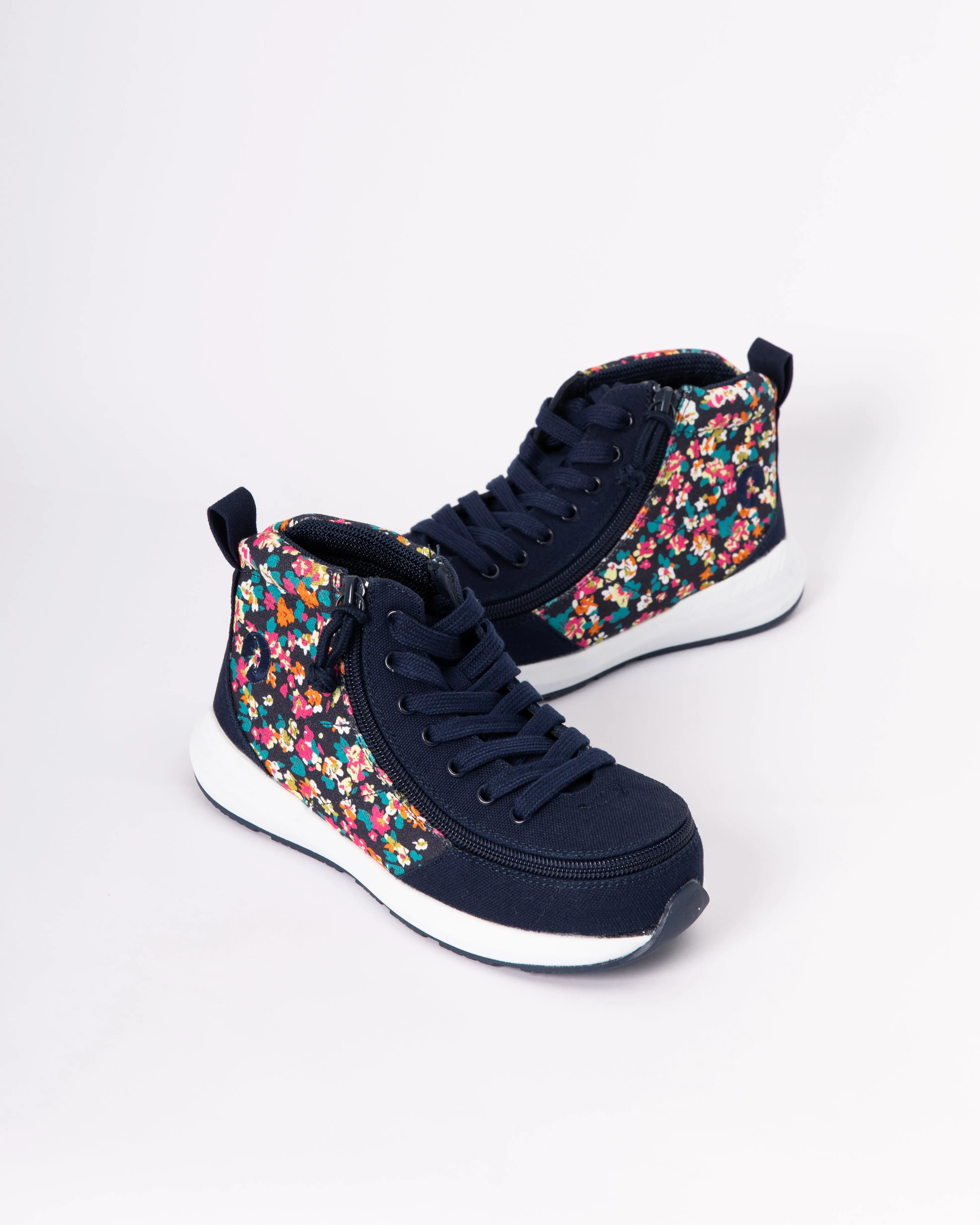 Goat High Top (Kids) - Navy Floral