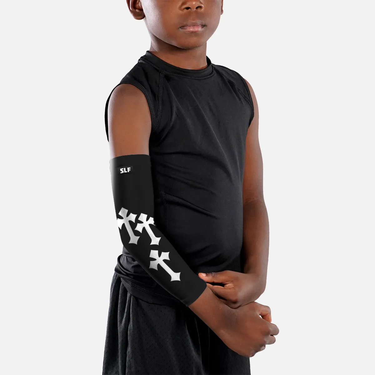 Gothic Cross Kids Arm Sleeve