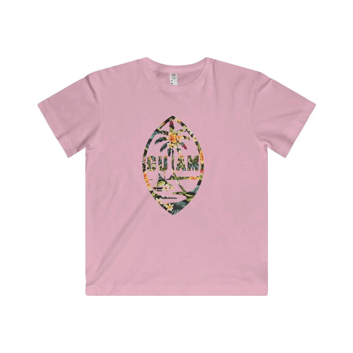 Guam Floral Kids Tee