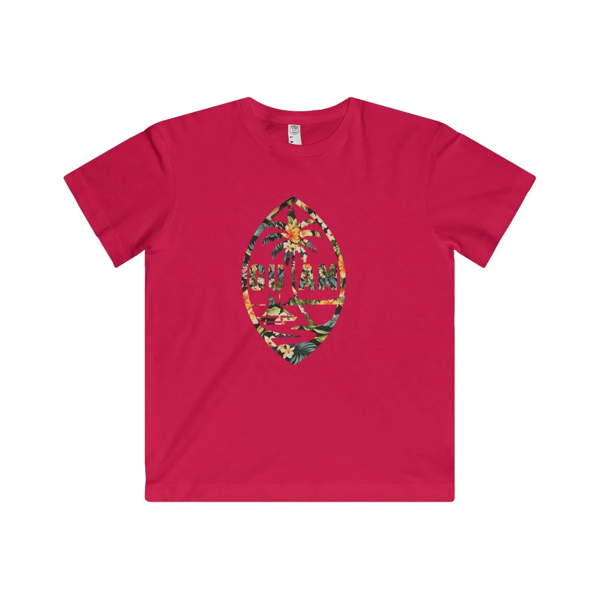 Guam Floral Kids Tee