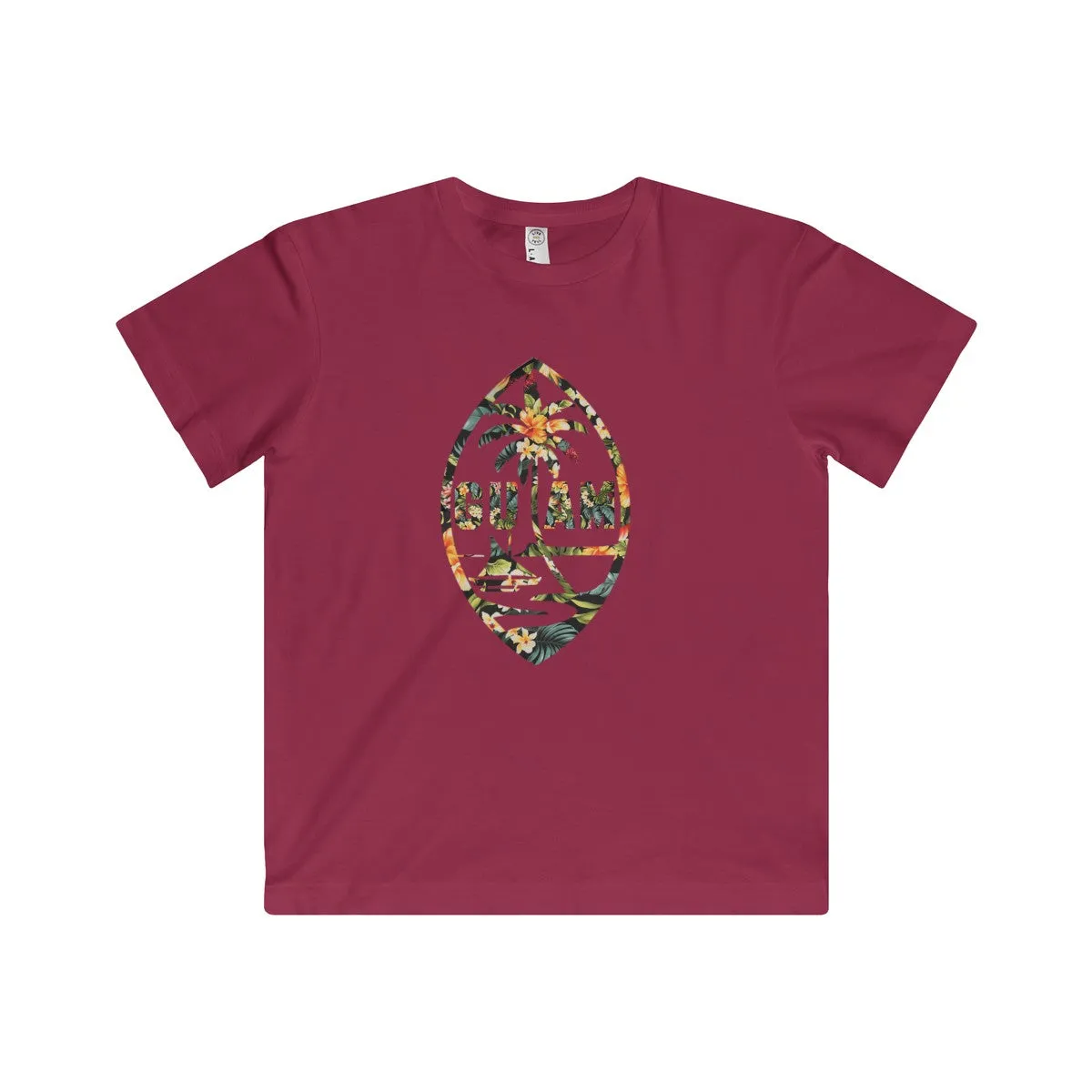 Guam Floral Kids Tee