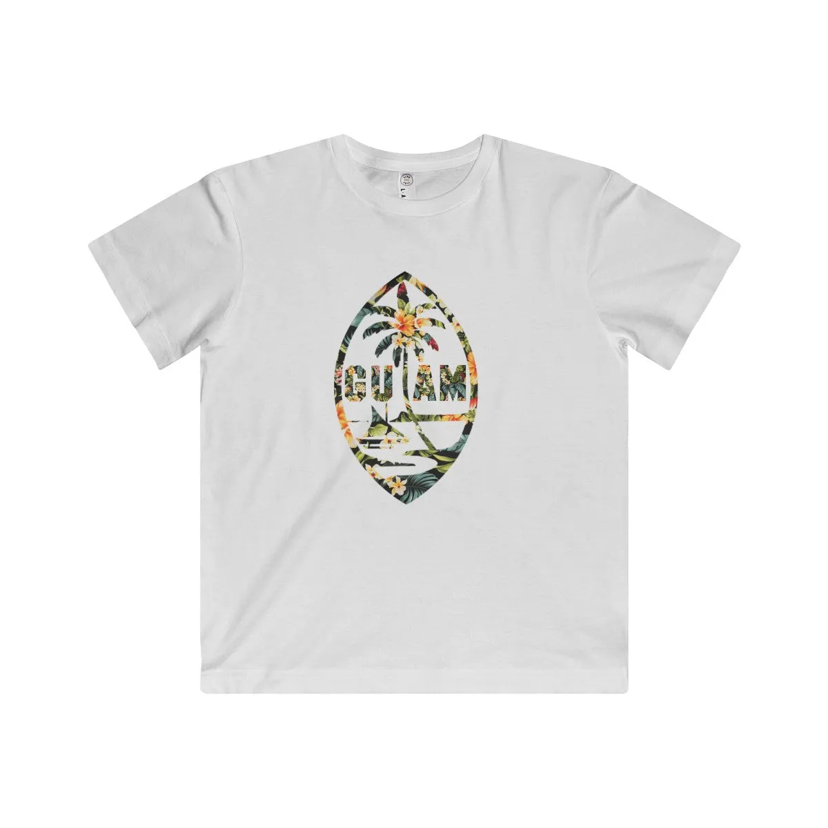 Guam Floral Kids Tee