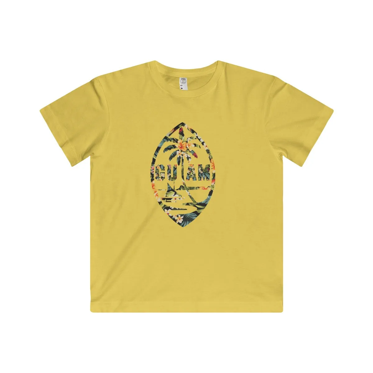 Guam Floral Kids Tee