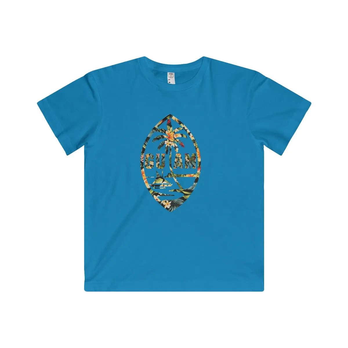 Guam Floral Kids Tee