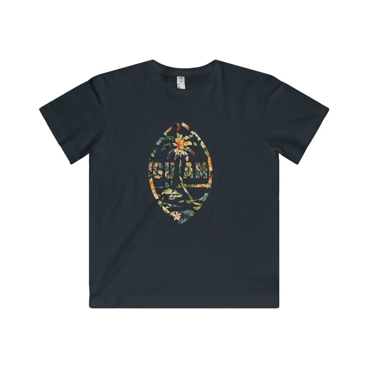 Guam Floral Kids Tee