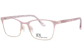 GX By Gwen Stefani GX833 Eyeglasses Youth Kids Girl's Full Rim Rectangle Shape