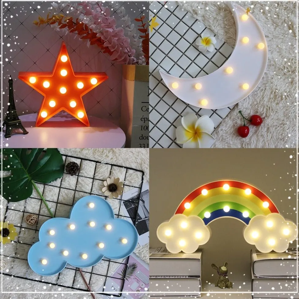 Happy Kids Moonbun Lamps