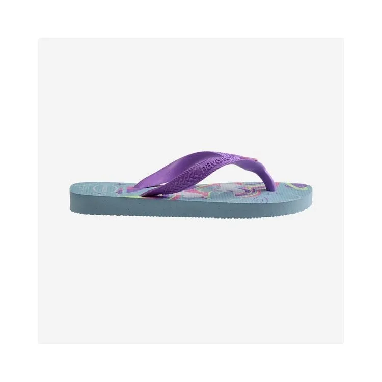 Kids Blue Purple Fantasy Fc Sandals