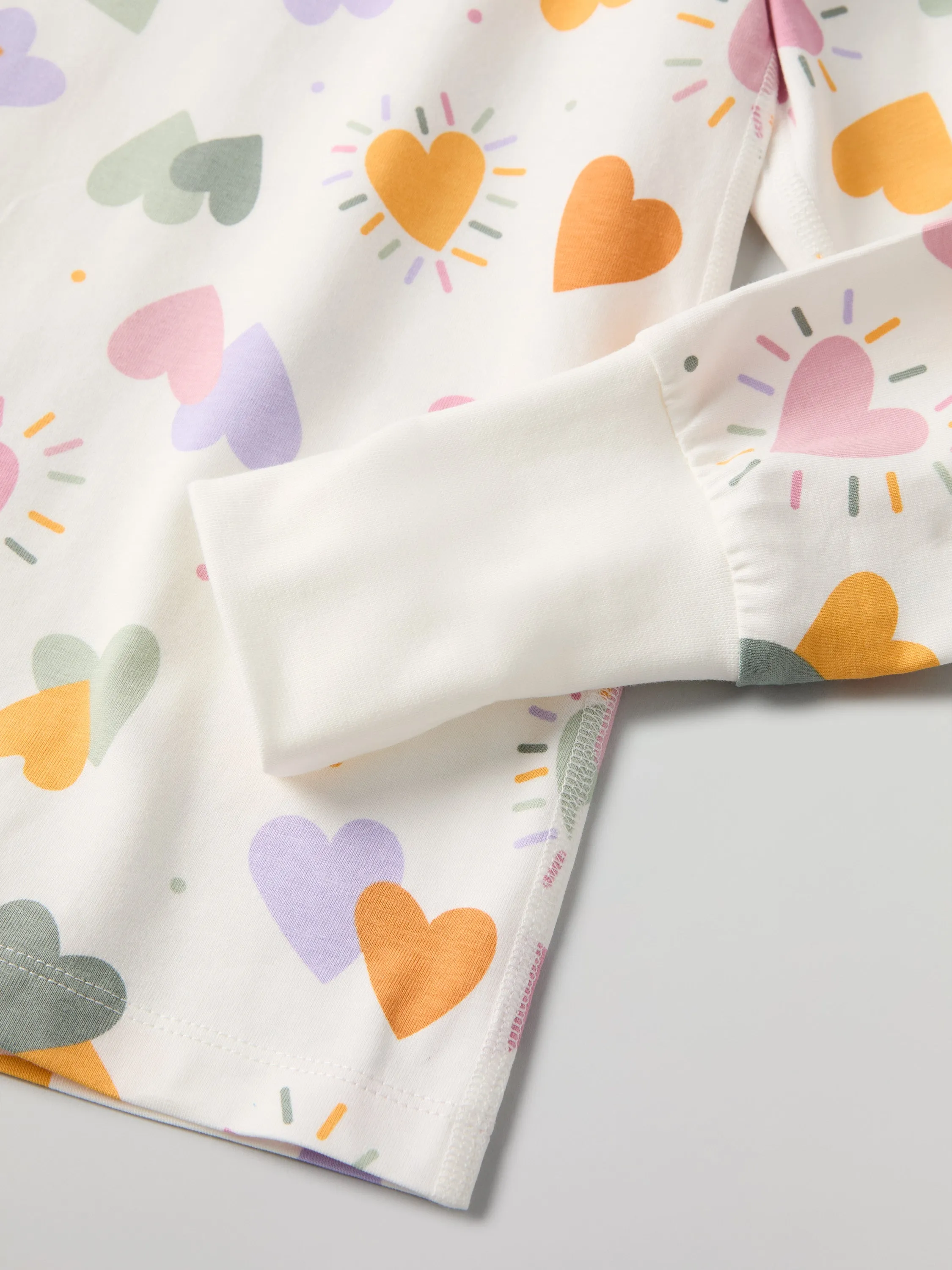 Heart Print Kids Pyjamas