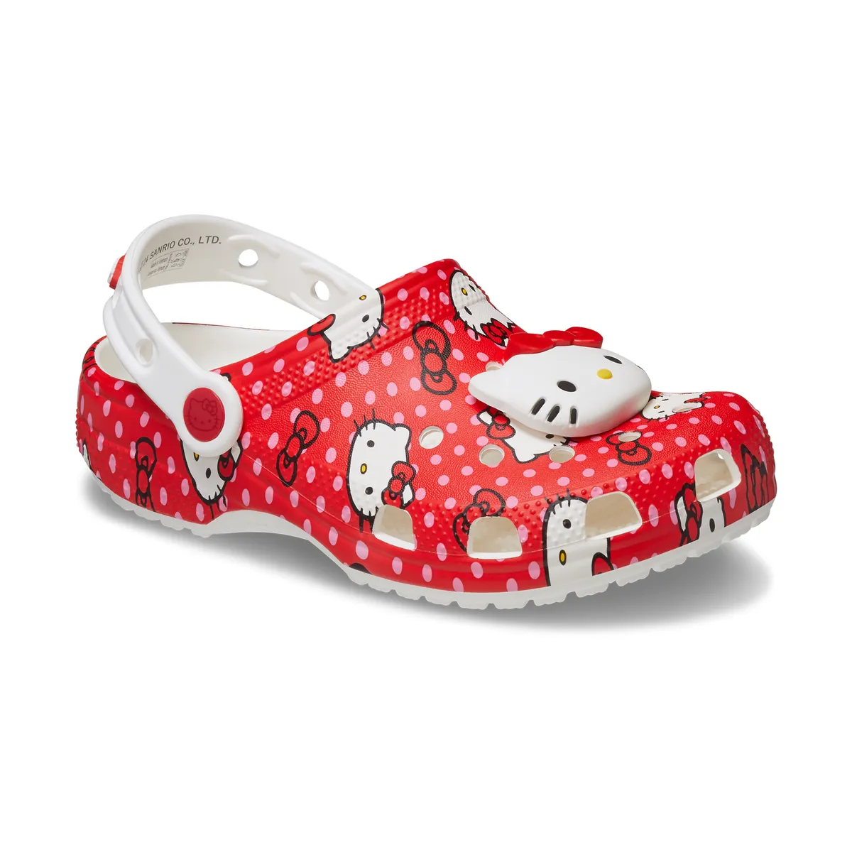 Hello Kitty x Crocs Kids Red Classic Clog